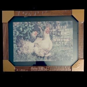 Wall Decor_”Me and My Farm”; NWT